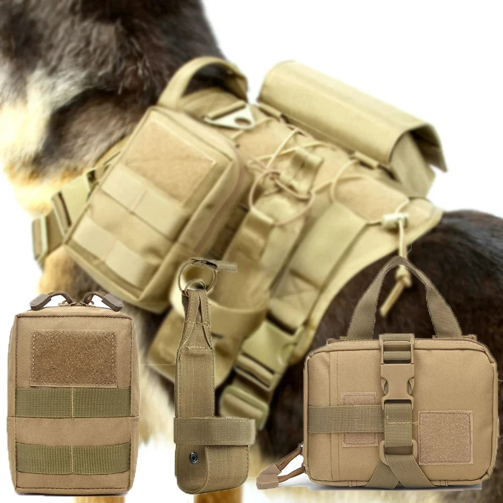 PawSome Essentials™ Military Dog Harness Pouch