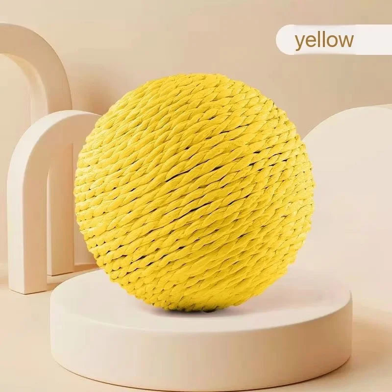 PawSome Essentials™ Cat Rope Ball with Bell Inside