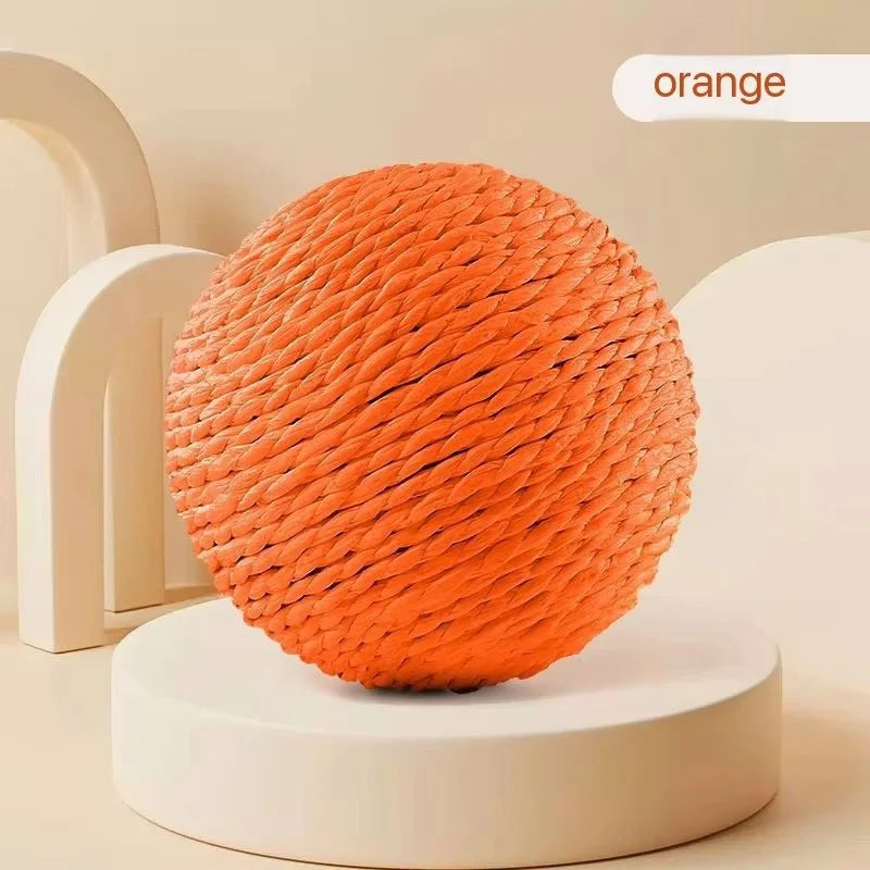 PawSome Essentials™ Cat Rope Ball with Bell Inside