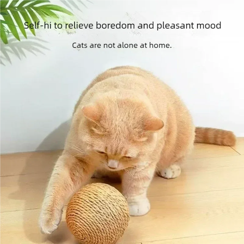 PawSome Essentials™ Cat Rope Ball with Bell Inside